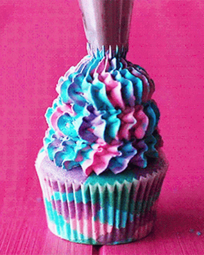 Mermaid Cupcake GIF