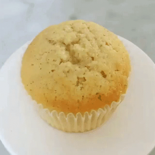 Cupcake Pandan Muffin GIF