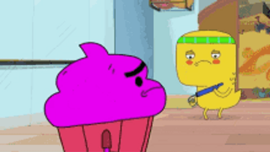 Cupcake And Dino General Services Cute Whistle GIF