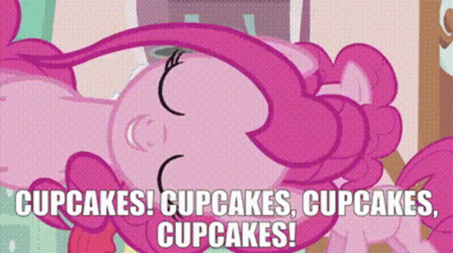 Cupcake Pinkie Pie GIF