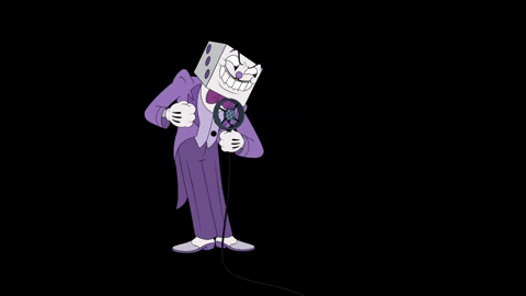 Cuphead Funny King Dice GIF
