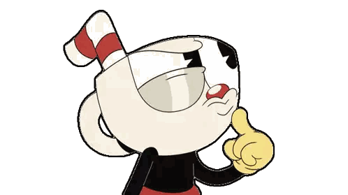 Cuphead Giving Thumbs Up