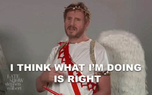 Cupid I Think What I'm Doing Is Right GIF