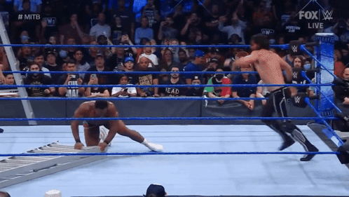 Curb Stomp Big E Vs Kevin GIF