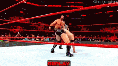 Curb Stomp Replay Seth Rollins GIF