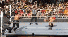 Curb Stomp Rko Outta Nowhere GIF