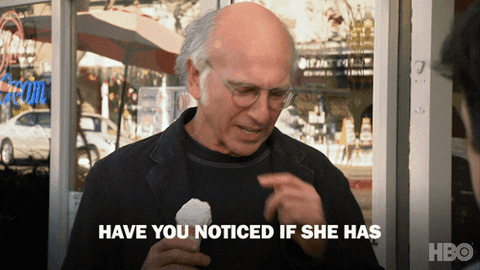 Curb Your Enthusiasm Larry David Eating Ice Cream GIF