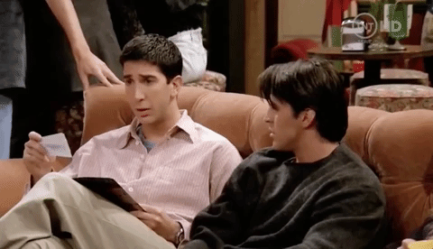 Curious George Ross Geller Talking GIF