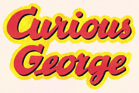 Curious George Word GIF
