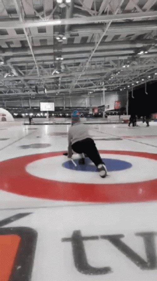 Curling Fall Down GIF