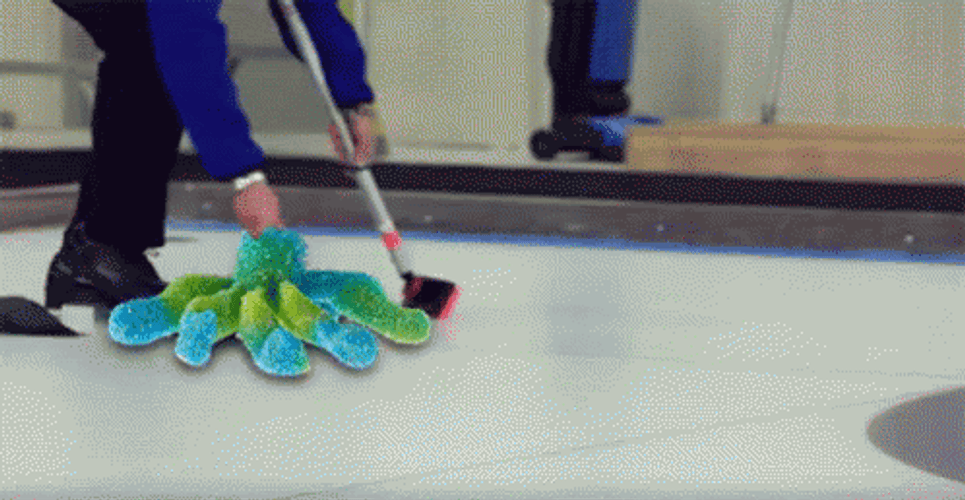 Curling Winter Candy Trolli GIF