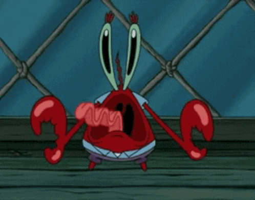 Curly-Haired Man Making Funny Face Dark Room GIF