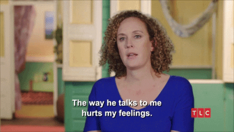 Curly Woman Way He Talks Thats Cold GIF