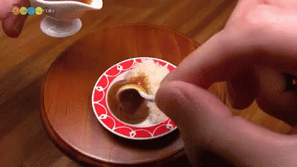 Tiny Plate Of Curry Tiktok Trend GIF