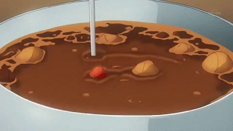 Delicious Bowl Of Japanese Curry Animation GIF