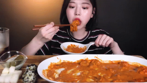 Eat With Boki Curry Mukbang GIF