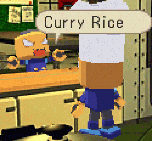 Frantic Servbot Curry Rice GIF