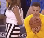 Curry Throwing Ball To Lebron Flop GIF