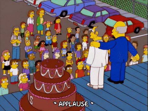 Curtain Opening The Simpsons Scene GIF