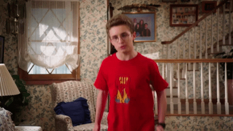 Curtsy Barry Bow The Goldbergs GIF