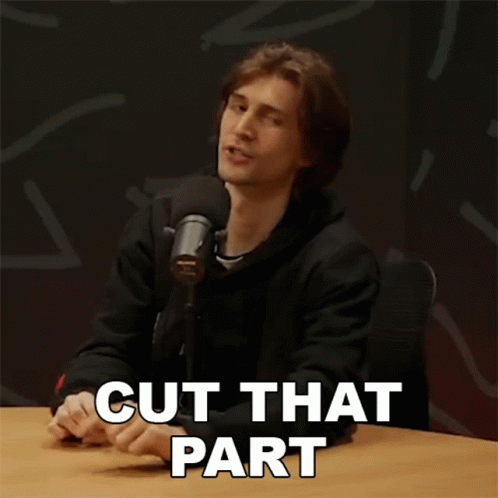 Cut That Part Xqc GIF