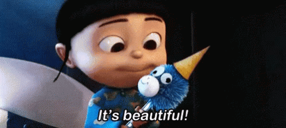 Cute Agnes It's Beautiful GIF