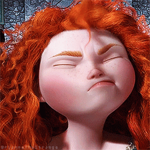 Cute And Beautiful Merida GIF