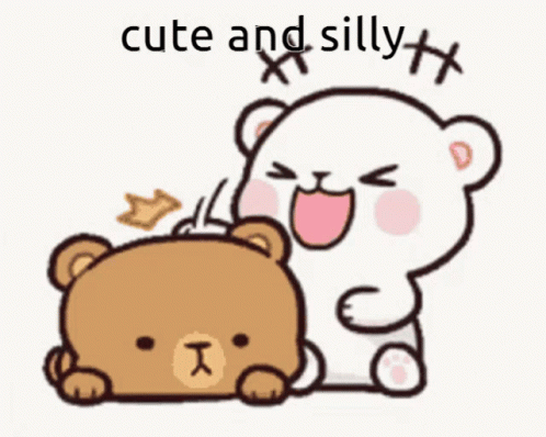 Cute And Silly Cute Bears GIF