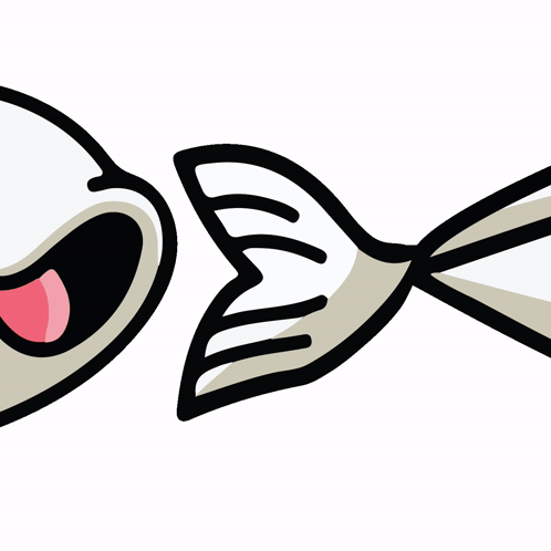 Cute Animate Koi Fish GIF