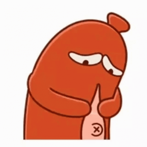 Cute Animated Weiner Belly GIF