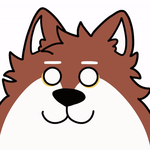 Cute Animation Butter Dog GIF