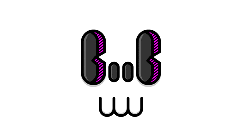 Cute Animation Skull Crushers GIF