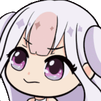 Cute Anime Girl Sticker GIF