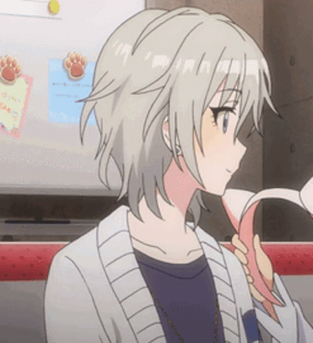 Cute Anime Matching Couple Pfp GIF