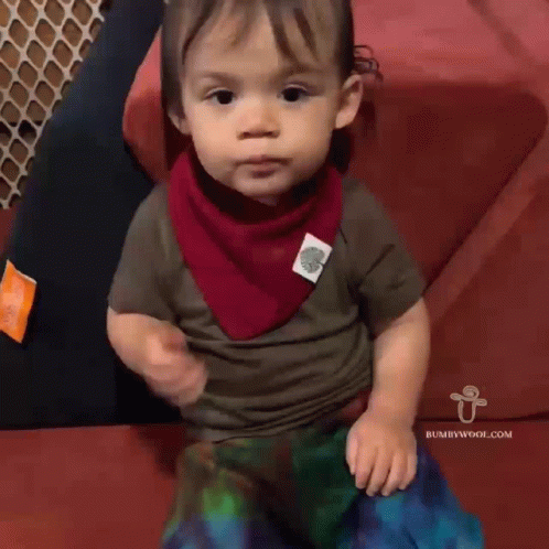 Cute Baby Beso GIF