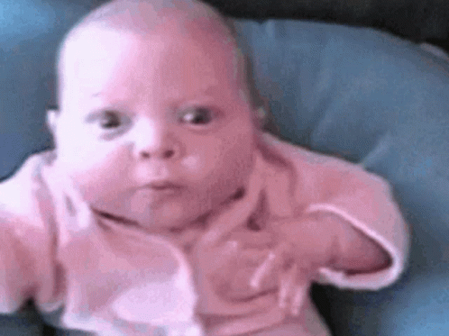 Cute Baby Kung Fu GIF