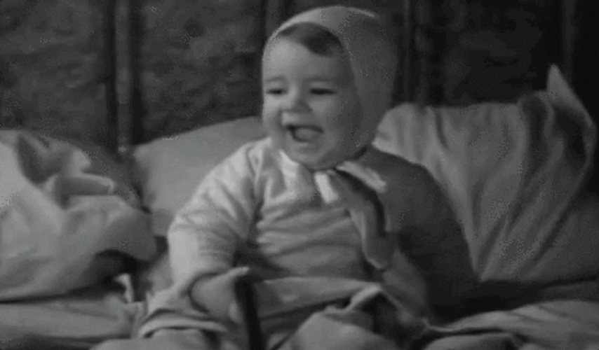 Cute Baby Laughing Little Rascals GIF