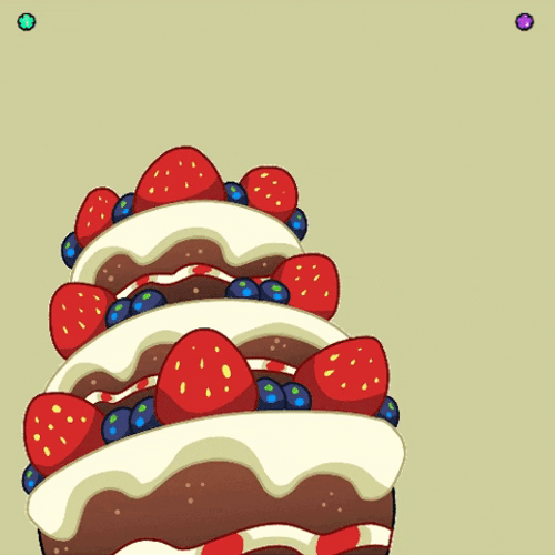 Cute Bear Pants Birthday Surprise GIF