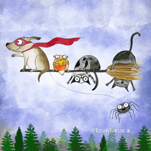 Cute Best Friend Ride GIF