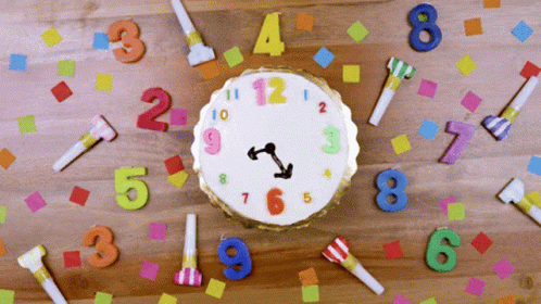 Cute Birthday Timer GIF