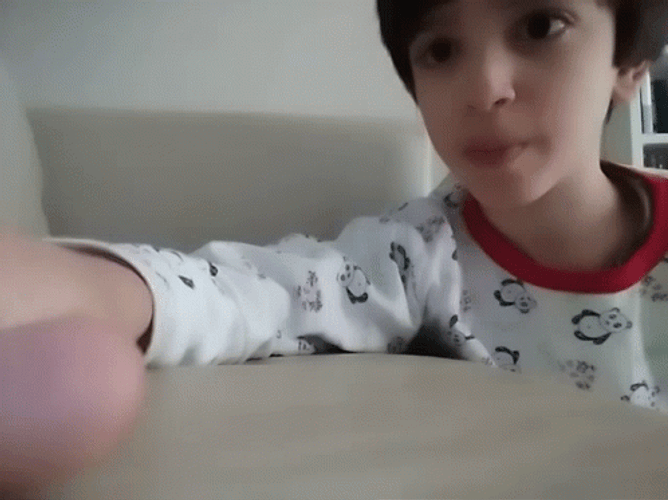 Cute Boy Taking Selfie Thumbs Up Kid GIF
