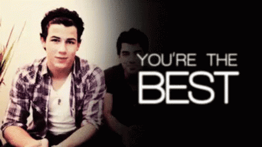 Cute Boys Saying You The Best GIF