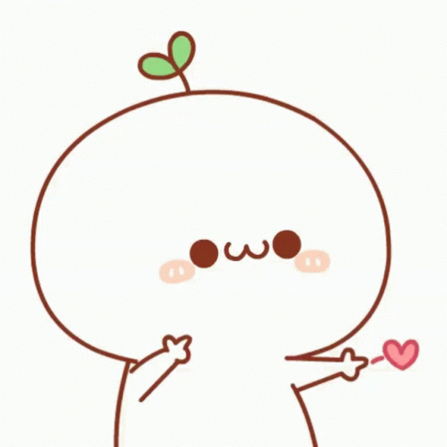 Cute Budding Pop Finger Guns GIF