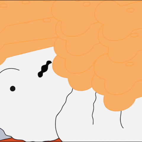 Cute Cartoon Shiro Get Up GIF