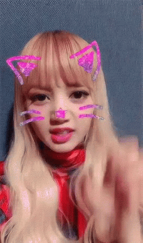 Cute Cat Effect Lisa GIF