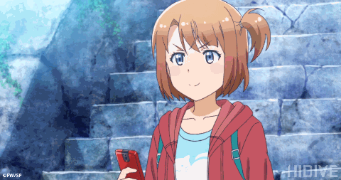 Cute Cat With Girl Taking Picture Animated GIF