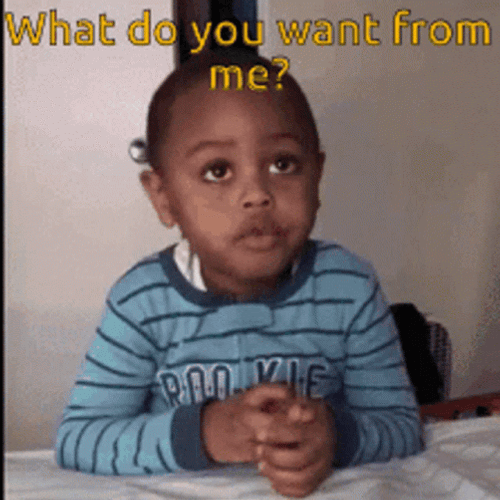 Cute Confused Baby What Do You Want GIF