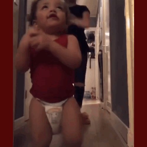 Cute Dancing Baby Girl GIF