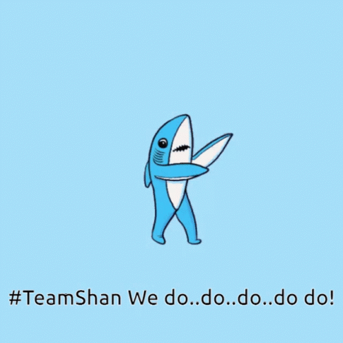 Cute Dancing Baby Shark GIF