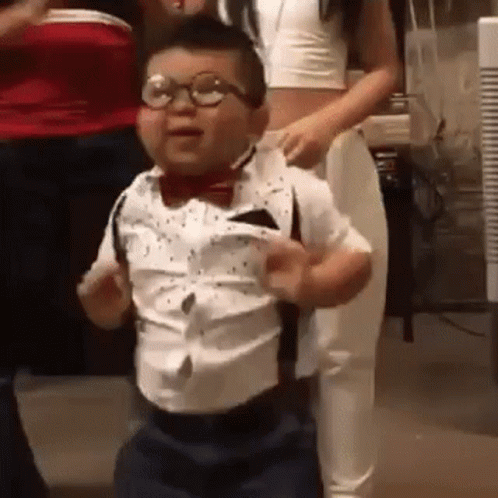 Cute Dancing Kid Party Meme GIF